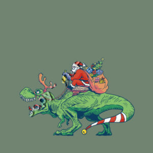 Santa's Dino-sleigh Design